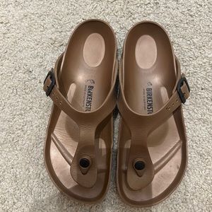 Rose gold Eva foam Birkenstocks